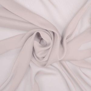 Двухцветный шифон / Слоновая кость