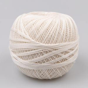 Нить для вязания крючком MUZA 20 100 г / 000 Натуральный