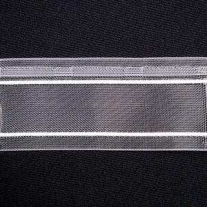 Шторная лента  50 мм / Укорочение 1:2 / С петлями