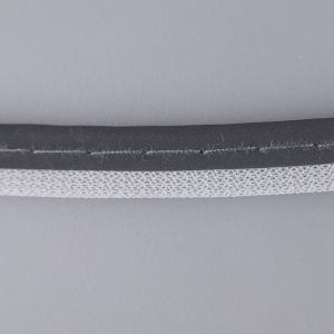 Кант встрочной  со светоотражателем / 310-101 Cерый-Белый