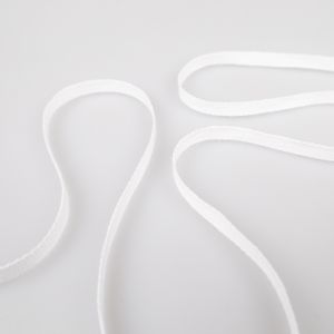 Хлопковая лента 5 мм / 101 Белый