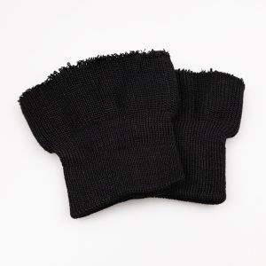 Трикотажная резинка для манжета 93x140 мм / Черный
