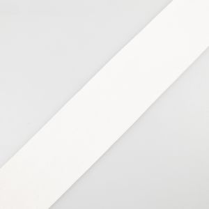 Велюровая лента 40 мм / 101 Белая