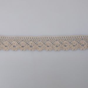 Льняное кружево / 35 mm / Cерый
