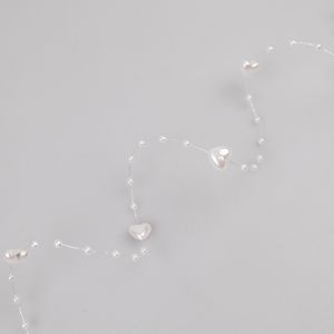 Тесьма с бусинами /  Сердце