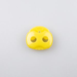 Cтопор с двумя отверстиями 25x25 мм / 111 Желтый