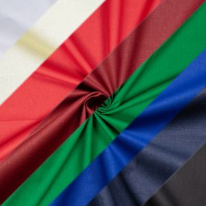 Однотонная хлопковая ткань / Разные тона