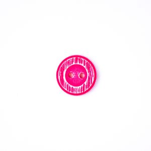 Пуговица / Rustic / 15 mm / Fuchsia