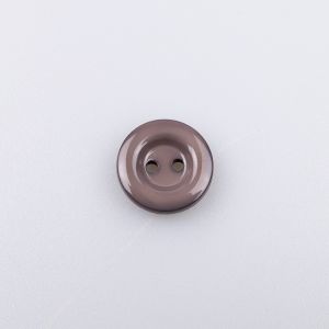 Пуговица Chunky / 15 mm / Cерaя