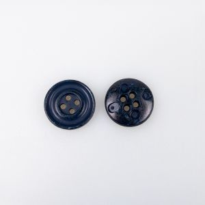 Пуговица Vintage / 15 mm / Темно-синяя