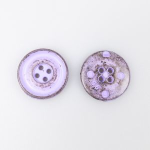 Пуговица Vintage / 23 mm / цветок сирени