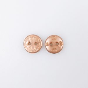 Пуговица Leaf / 13 mm / Песок