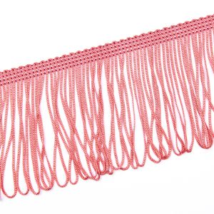 Бахрома для платья / Dusky pink 106 / 75 мм