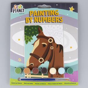 Раскраска по номерам / Лошадь A5