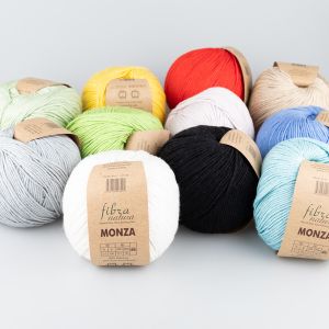 Пряжа Fibra Natura Monza 100 g / Разные тона