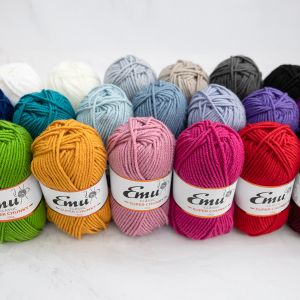 Пряжа Emu Classic Super Chunky 100 г / Разные тона