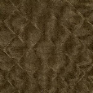 Двусторонний cтеганый вельвет / Зеленая сосна