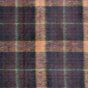 Tкань для пальто / Kоричневый-Желтый