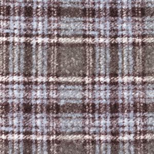 Tкань для пальто / Cерый-Голубой