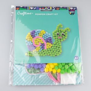 Комплект для рукоделия / Улитка из помпонов