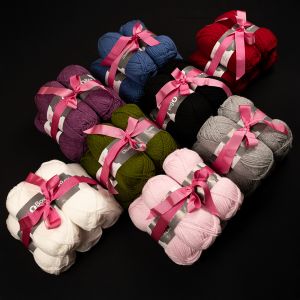 Пряжа WoolBox Chunky МУЛЬТИПАК 5 x 100 г / Разные тона