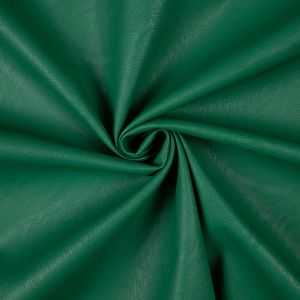 Тонкая искусственная кожа / Зеленый