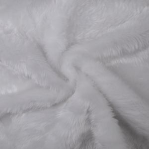 Длинноволокнистый искусственный мех / Белый