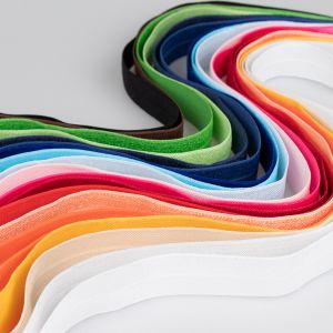 Эластичный кант глянцевый 22 мм / Разные тона