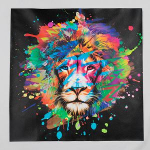 Панель из искусственной кожи / Lion