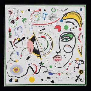 Панель из искусственной кожи / Pop art