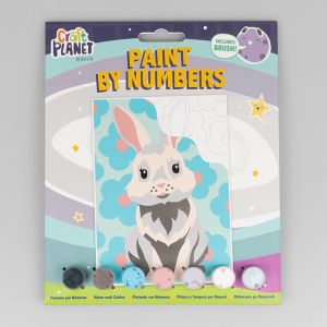 Раскраска по номерам / Кролик 125x175 мм