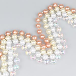 Жемчужная нить 14 мм / Разные тона
