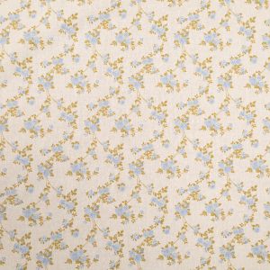 Пестрая льняная ткань с добавлением хлопка / D26