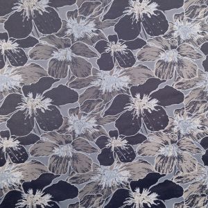 Жаккардовая костюмная ткань / Cиний