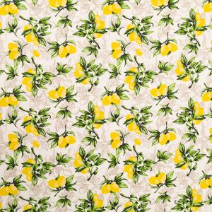 Красочная хлопчатобумажная ткань / Citronnade
