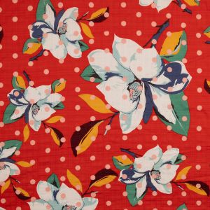 Красочная хлопчатобумажная ткань Seersucker / D15