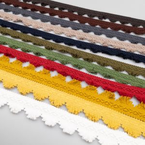 Декоративнaя мебельная тесьма 35 мм / Разные тона