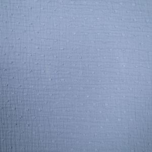 Двойная хлопковая ткань / 5011 Голубая