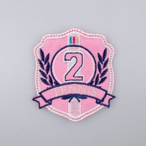 Термотрансферная наклейка / Pink TENNIS emblem