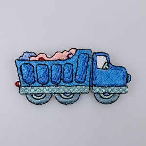 Термотрансферная наклейка / Truck 1 / Blue