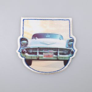 Приглаживаемые утюгом мотивы / Retro car