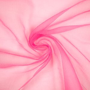 Органза Seersucker / Розовaя