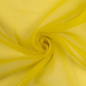 Органза Seersucker / Желтая