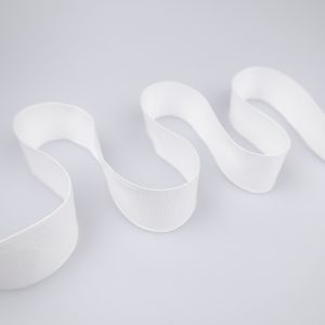 Хлопковая лента 30 мм / 101 Белый