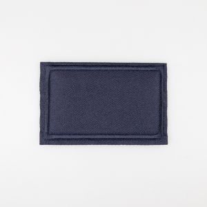 Термотрансферная наклейка 50 x 80 мм / Заплатка  / Cиняя 330