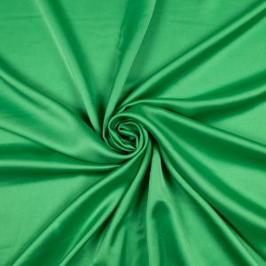 Шелковистый искусственный шёлк Satin Pucci / D11 Зеленый