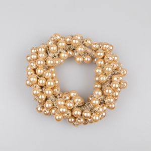 Резина для волос / Жемчуг / Бронза