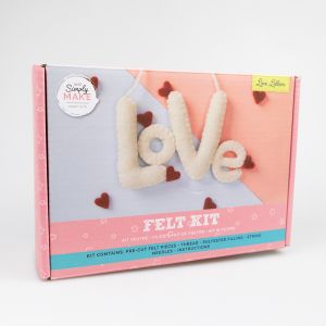 Набор для рукоделия Simply Make / Love with Hearts