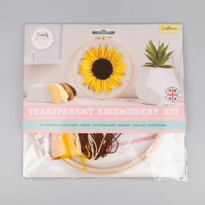 Набор для вышивания Simply Make / Sunflower