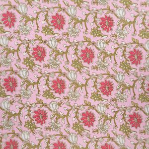 Хлопковая ткань / Розовый